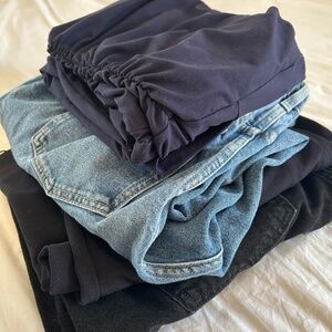 Maternity Pants Lot Size Large Gap and H&M